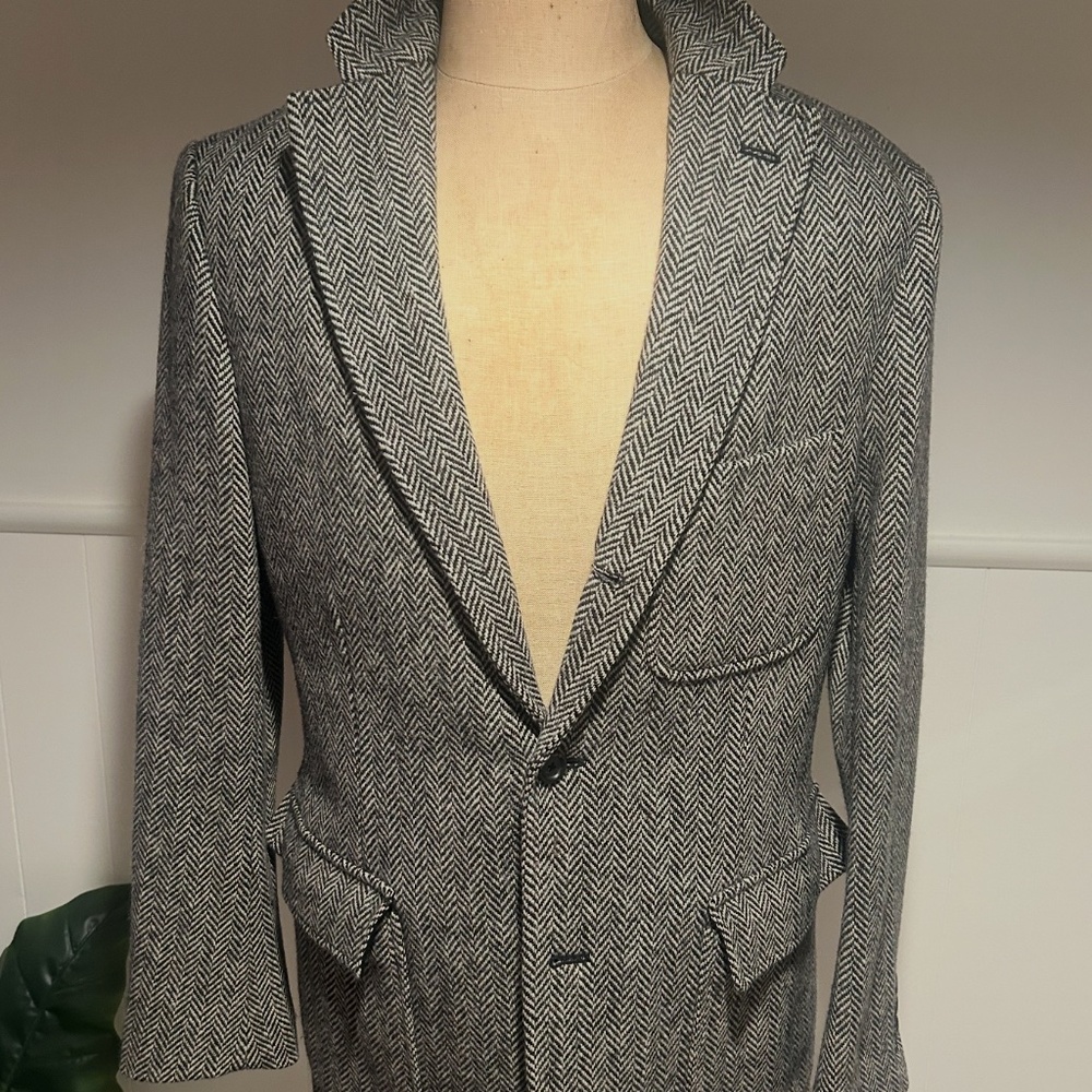 POLO RALPH LAUREN ARCHIVAL TWEED BLAZER - Picture 5 of 12